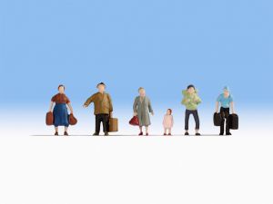 Voyageurs debout