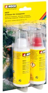 NOC60870 - Gel pour création de cour d'eau transparent 2 bouteilles de100ml