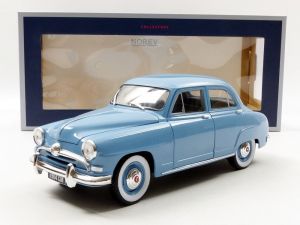 SIMCA ARONDE Crème et Toit Bleu NOREV 1:43 sous coque
