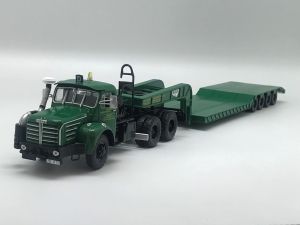 ODE091 - BERLIET TBO 6x4 avec porte engins 4 Essieux DESSIRIER & ZUCCONI