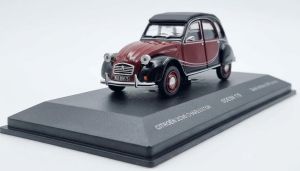 ODE179 - CITROEN 2 CV Charleston 1981 Noir et Bordeaux