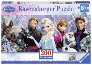 RAV128013 - Puzzle Panorama - 200 Pièces - La reine des neiges