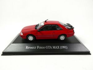 RENAULT Fuego GTA MAX 1991 rouge vendue sous blister