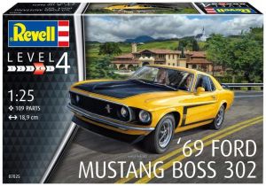 REV07025 - FORD Mustang Boss 302 1969 maquette à monter et à peindre