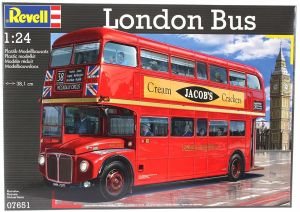Bus Londonien maquette à monter et à peindre