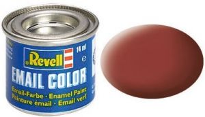 REV32137 - Peinture émail rouge brique mat 14ml