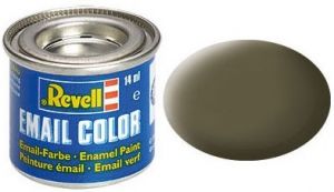 Peinture émail vert olive OTAN mat 14ml