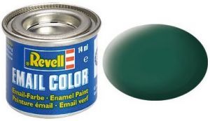REV32148 - Peinture émail vert mat 14ml