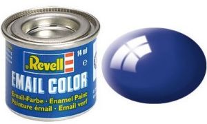 REV32151 - Peinture émail bleu Méditérrannée brillant 14ml