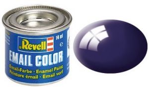 REV32154 - Peinture émail bleu nuit brillant 14ml