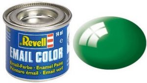 REV32161 - Peinture émail vert émeraude brillant 14ml