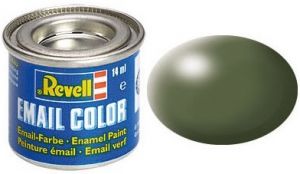 REV32361 - Peinture émail vert olive satiné 14ml
