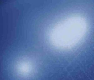 Peinture acrylique aérosol bleu métal brillant 100ml