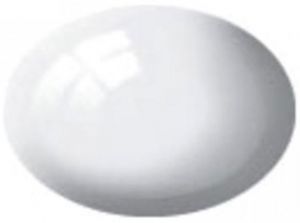 Peinture acrylique blanc brillant pot de 18 ml