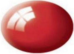 REV36131 - Peinture acrylique rouge feu brillant pot de 18 ml