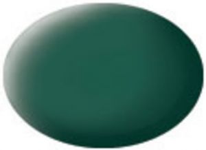Peinture acrylique vert mer mat pot de 18 ml