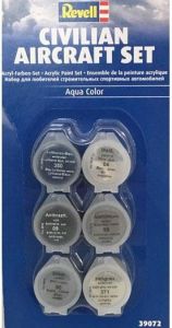 Peinture acrylique Civilian Aircraft Set 6 couleurs pot de 5ml
