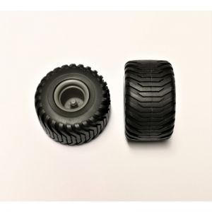 2x Roue de transport 42x24mm