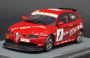 ALFA ROMEO 147 GTA Cup (2003) ミニカー Alfa Romeo 147 GTA Cup #1 2003 1:87 - Ricko - Automodels.cz