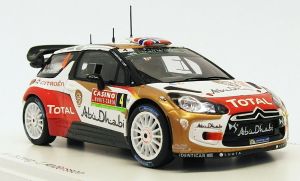 Citroën - DS3 WRC Monte-Carlo 2014 - Spark Models - 1/43 - Autos Citroën - DS3 WRC Monte-Carlo 2014 - Spark Models - 1/43 - Autos