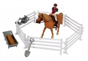 Set équestre avec cheval et accessoires