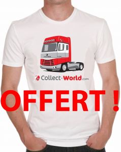 Offert par tranche de 100€ d'achat - Tee-Shirt Collect-World - CAMION
