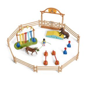 Entraînement d’agilité pour poney