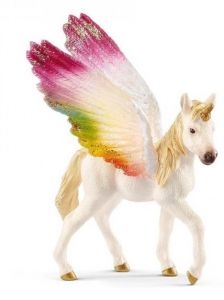 Licorne Ailée Arc-en-Ciel Poulain