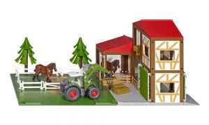 SIK5609 - Écurie avec chevaux et accessoires