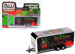 AWCP7894 - Remorque fermée 2 essieux Rat Fink