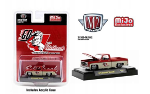M2M-31500MJS43 - CHEVROLET Silverado Edelbrock 1979 rouge et crème