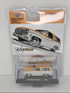 M2M-31500MJS45 - CHEVROLET K5 blazer 1973 avec toit amovible orange et gris