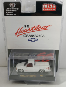 M2M-31500MJS54 - CHEVROLET C1500 SS454 Pick-up 1992 - The heartbeat of america blanc