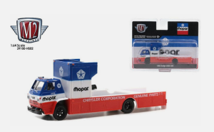 M2M-39100HS02 - DODGE L600 coe de 1966 - Mopar - bleu-blanc-rouge