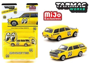 T64G-026-ME2 - DATSUN Bluebird 510 wagon Mooneyes jaune et noir