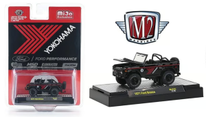 M2M-31500MJS35 - FORD Bronco Yokohama 1971 noir et rouge