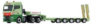 HER958585 - MAN TGX GM 6x4 avec porte-engin 5 essieux GEIGER