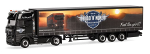 HER958851 - MERCEDES BENZ Actros 4x2 avec remorque 3 essieux HINTZEN LOGISTIK