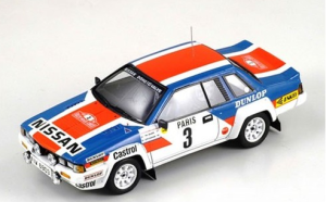 BIZ333 - NISSAN 240 RS #3 10ème Rallye Monte Carlo 1984 T.SALONEN-S.HARJANNE