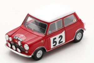 SPAS1193 - BMC Cooper S #52 Vainqueur Rallye Monte Carlo 1965 T.MAKINEN-P.EASTER