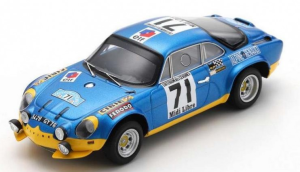 SPASF135 - ALPINE A110 #71 1er Critérium des Cévennes 1971 B.DARNICHE-A.MAHE
