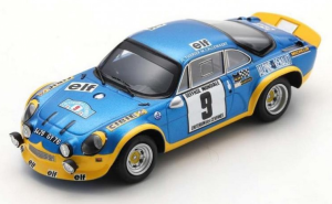 SPASF228 - ALPINE A110 Turbo #9 Vainqueur Critérium des Cévennes 1972 JL.THERIER-M.CALLEWAERT