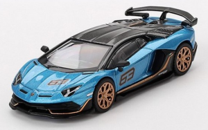 MGT00784-L - LAMBORGHINI Aventador SVJ63 Bleu 2023