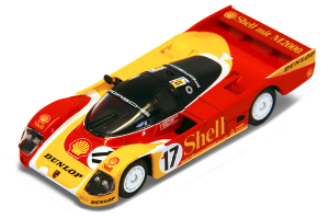 SPAYO64005 - PORSCHE 962C #17 Shell 2ème 24H Le Mans 1988 D.BELL-K.LUDWIG-HJ.STUCK