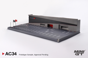 MGTAC34 - Diorama Nissan Motosport et Customizing Nismo centre d'opération 2024