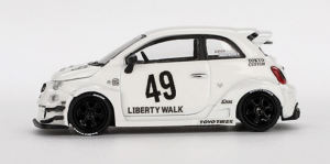MGT00809-L - FIAT 595 Abarth LB-WORKS X ABS WORKS Gara 2024 LHD Blanc