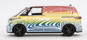 MGT00899-L - VOLKSWAGEN ID Buzz Prototype Rainbow 2022 blanc