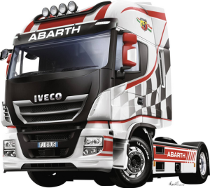 ITA3934 - IVECO Hi-Way E5 4x2 Show Trucks Abarth maquette à monter et à peindre