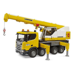 BRU3571 - SCANIA Super 560R 8x4 avec grue LIEBHERR