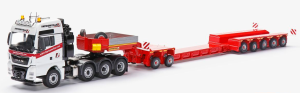 CON76213/01 - MAN TGX 8x4 avec remorque FAYMONVILLE Variomax avec module 2, 3 et 5 essieux